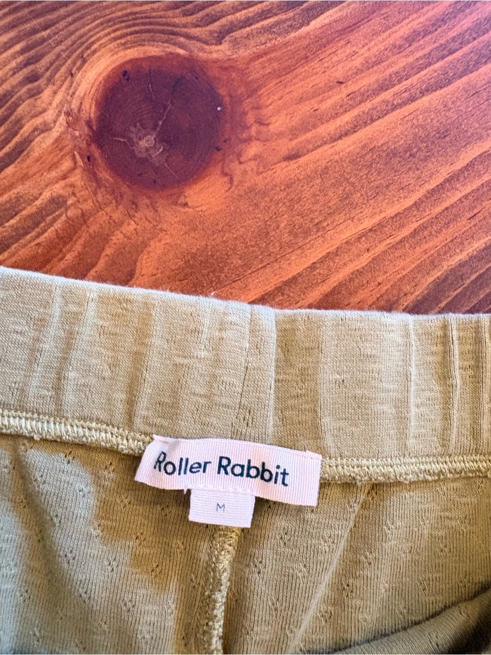 Roller Rabbit Green Knit Shorts - Picture 3 of 3